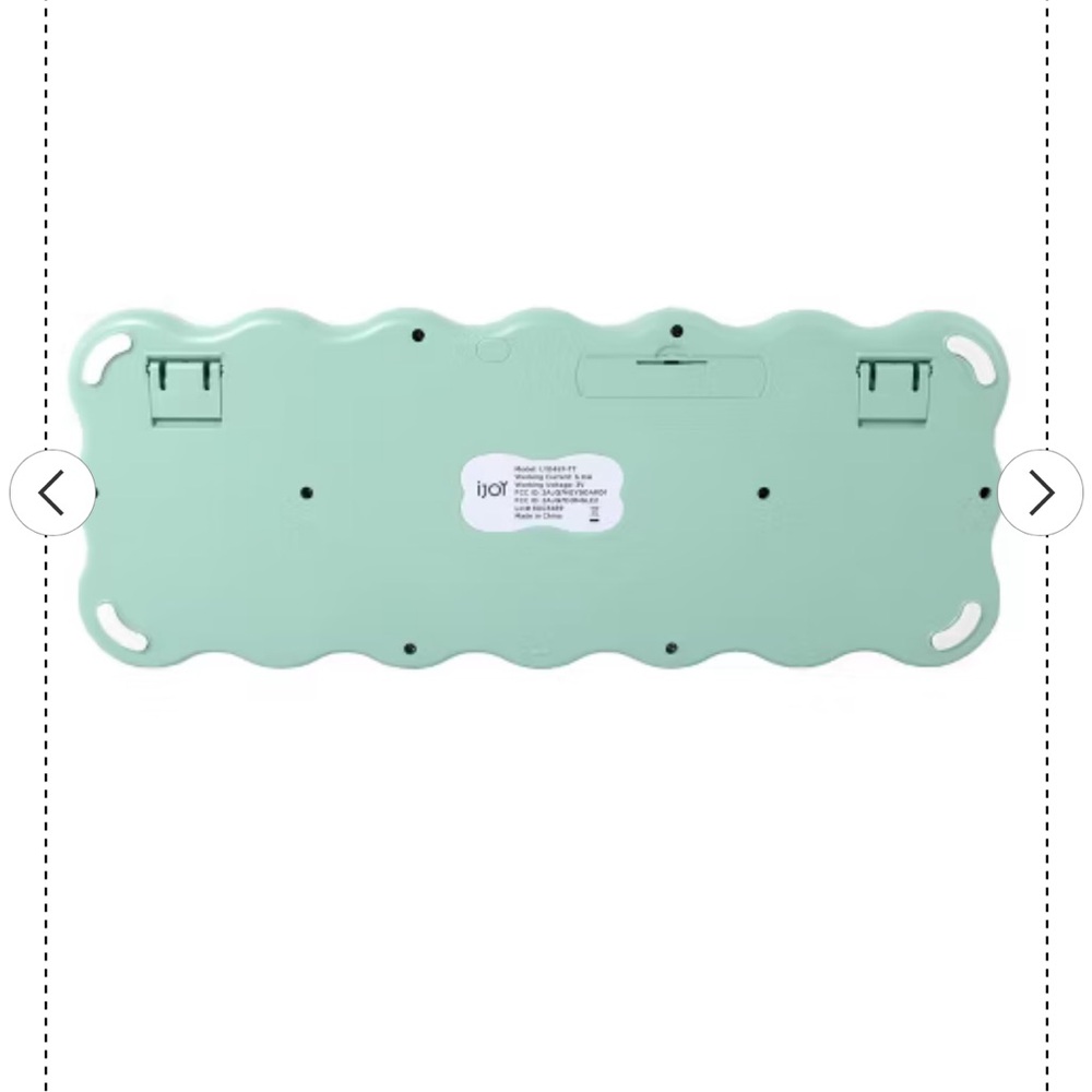 Mint Green Wireless Keyboard - Picture 2 of 6